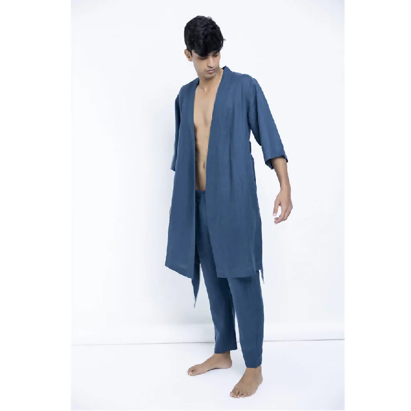 natural-pure-linen-indigo-unisex-robe