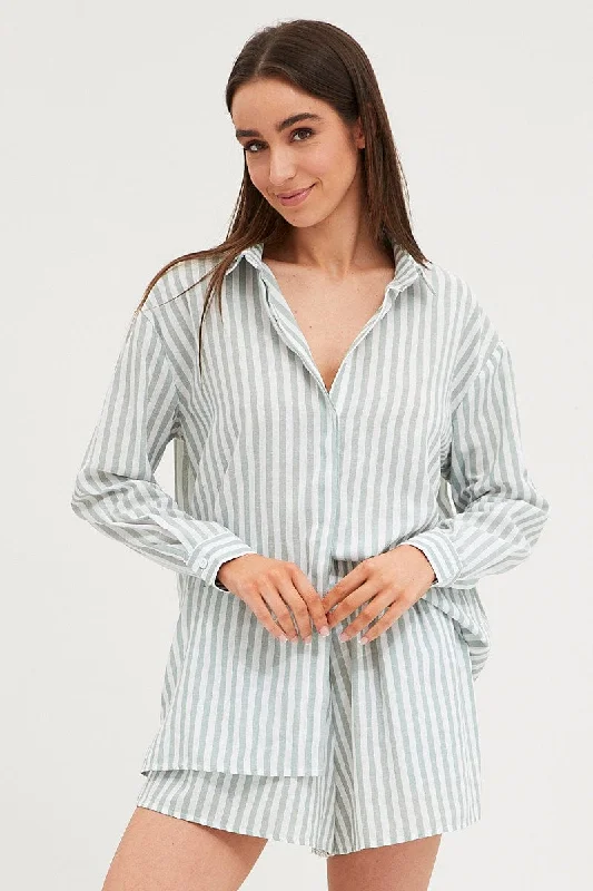 stripe-a-linen-pajamas-set-long-sleeve-nws1431a-34rb