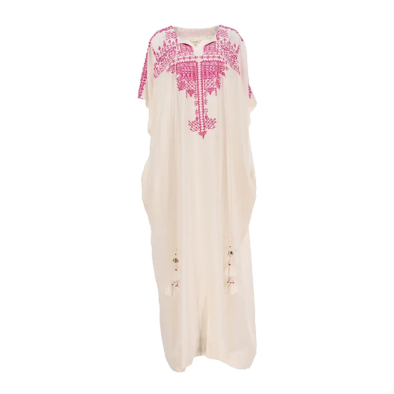 Amore Mio By Hitu Women's White Kaftan