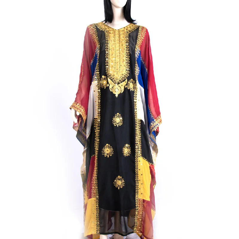 Montaha Mixed Color Kaftan One Size