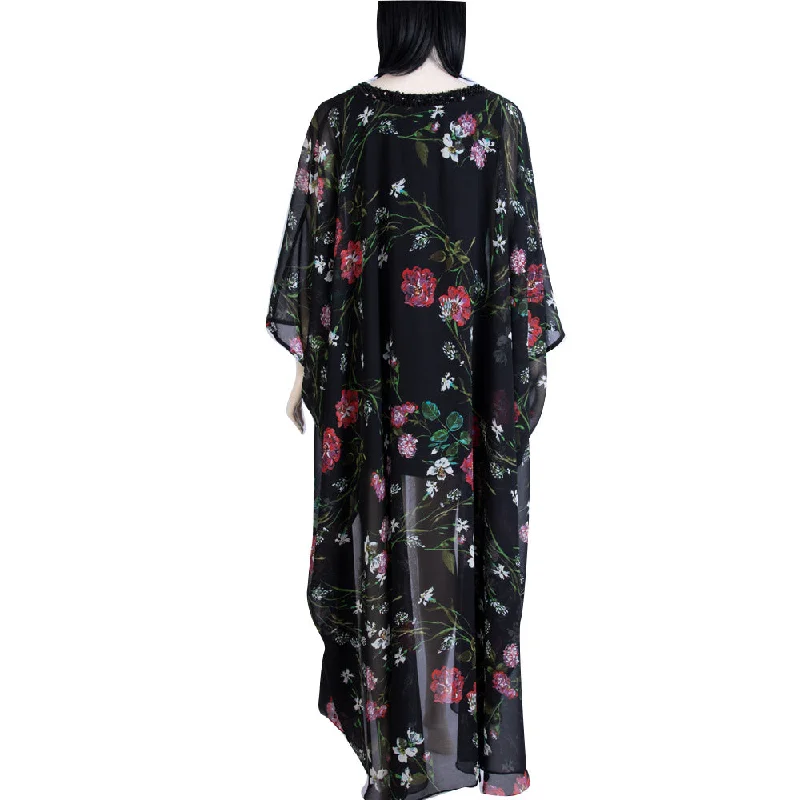 Montaha Mixed Color Kaftan One Size