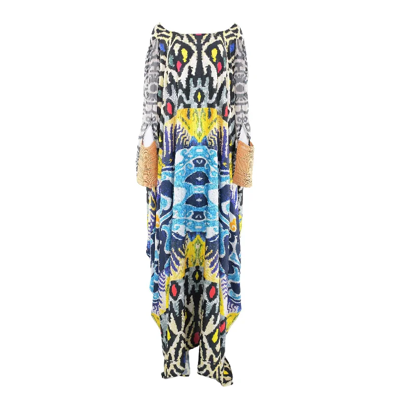 Afroditi Hera Multi-Color Kaftan