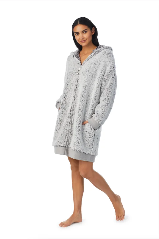 dkny-hooded-zip-robe-grey