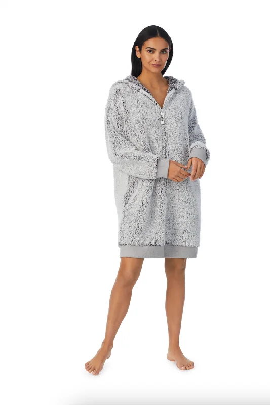 dkny-hooded-zip-robe-grey