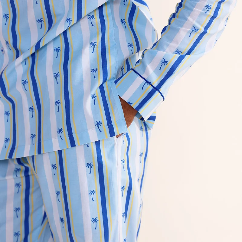 midnight-palms-cotton-notched-pyjama-set