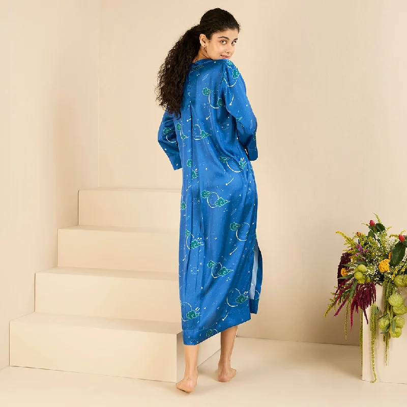 midnight-stardust-satin-midi-kaftan-dress