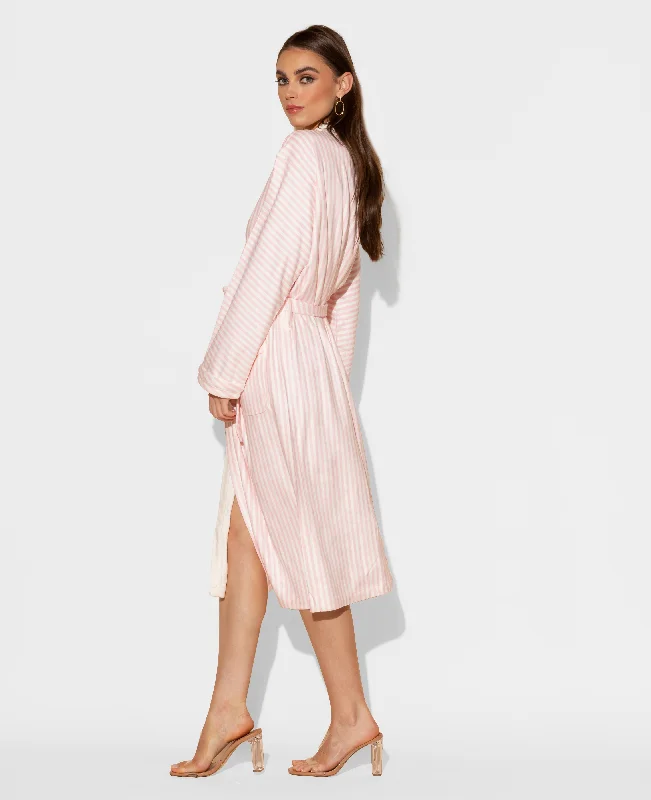 pink-stripes-long-robe